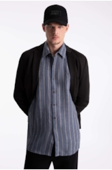 Camisa North Slim Petroleo