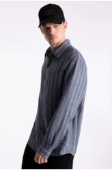 Camisa North Slim Petroleo