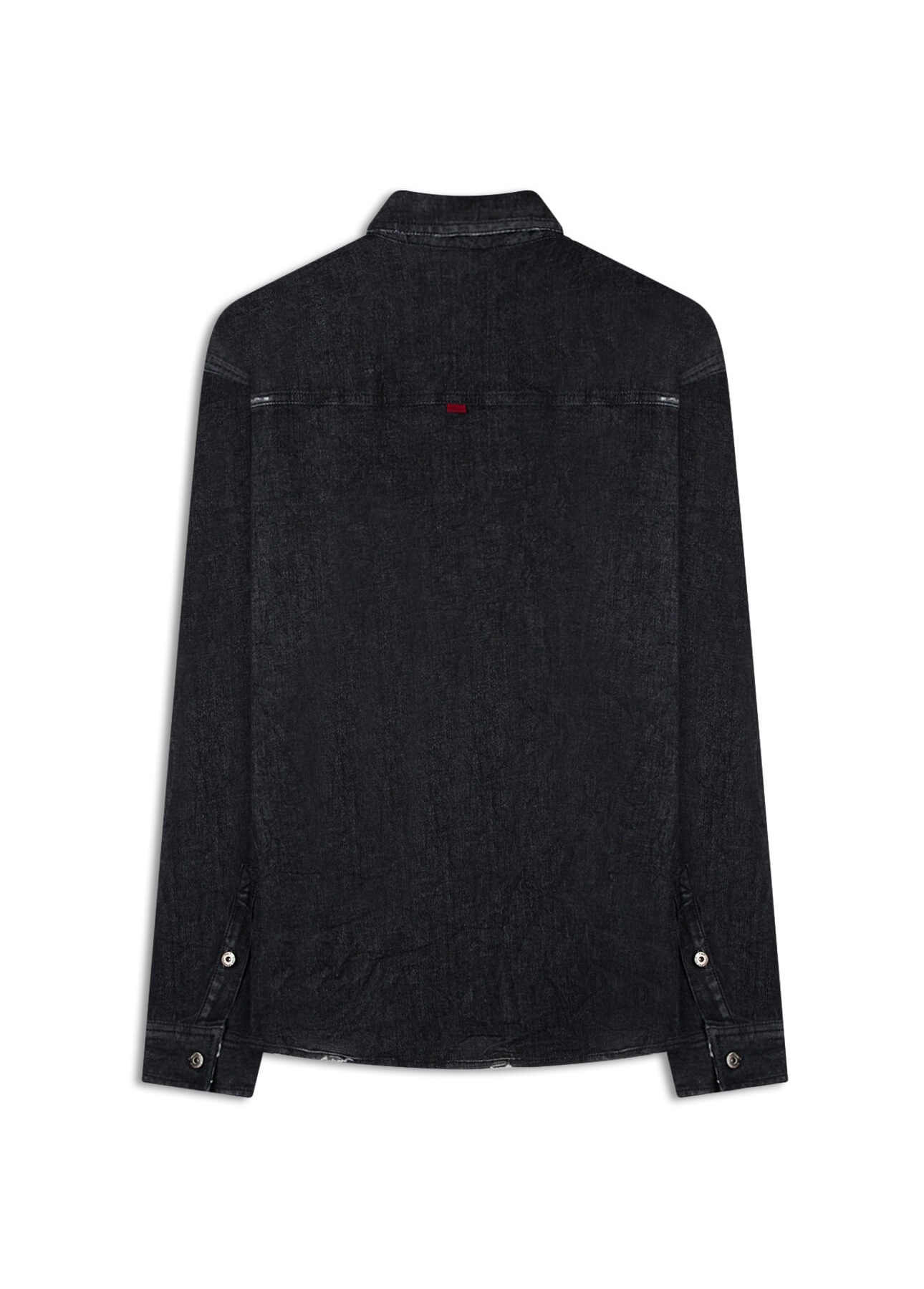 Camisa Ocean Elastic Lav.Black Com Resina