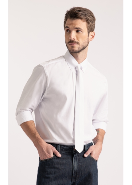 Camisa Orion Down Branco