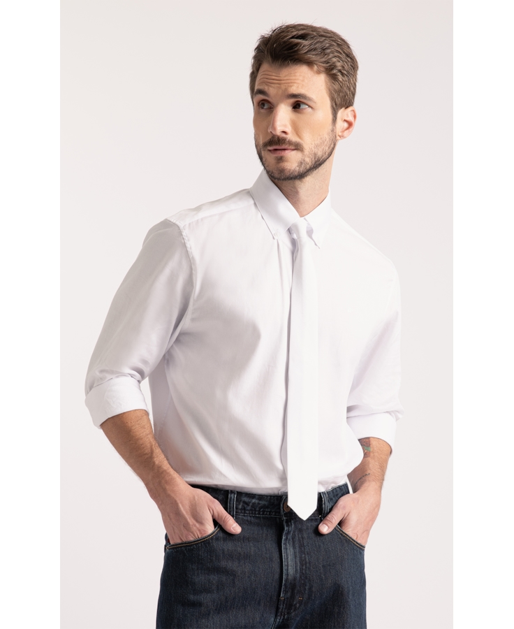 Camisa Orion Down Branco