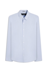 Camisa Oxford Azul Pervante