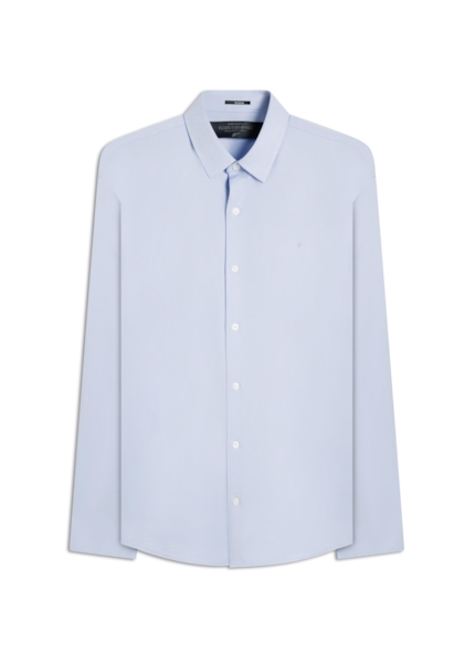 Camisa Oxford Azul Pervante
