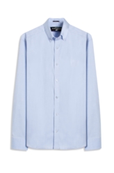 Camisa Oxford Button Down Azul Claro