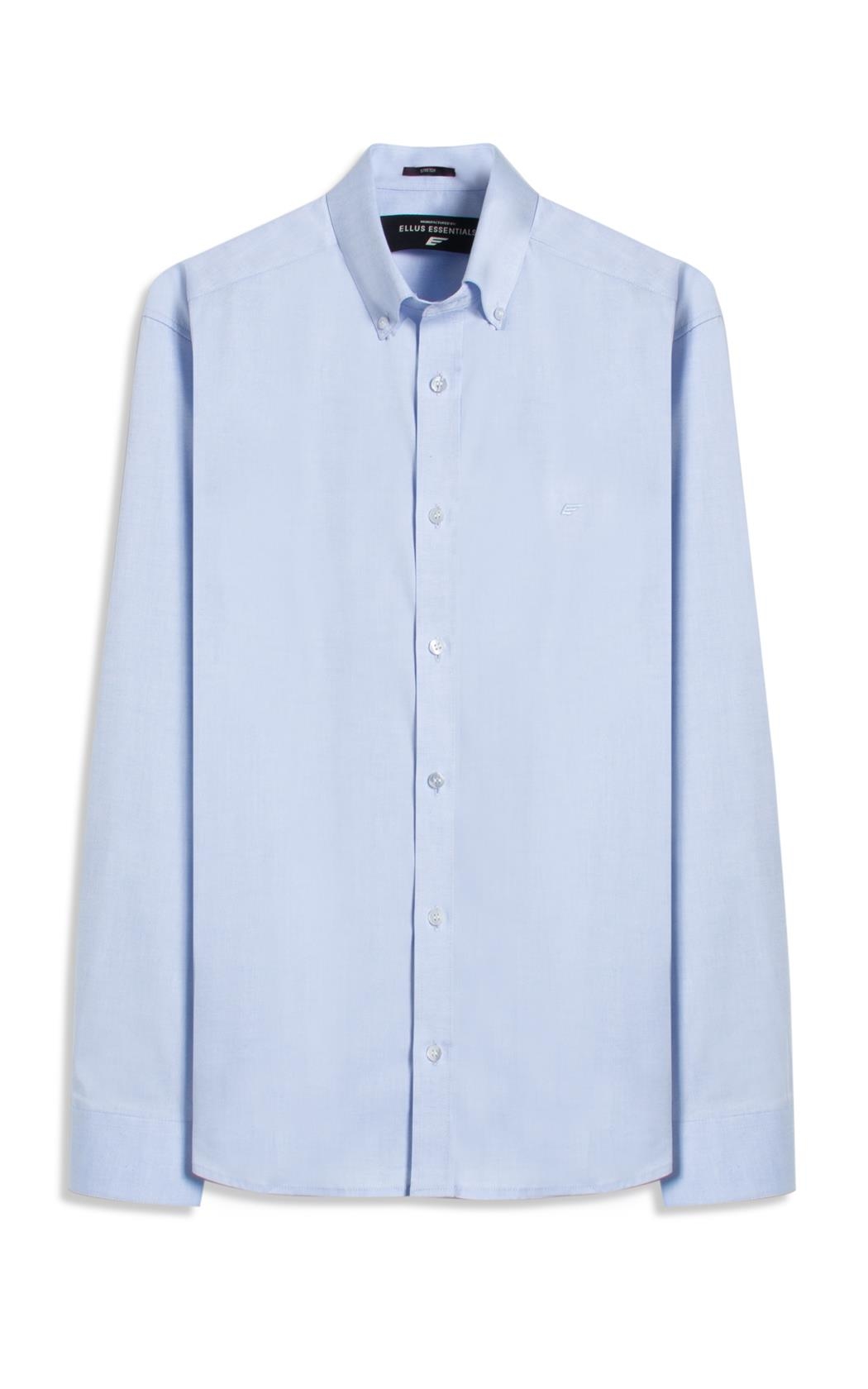 Camisa Oxford Button Down Azul Claro