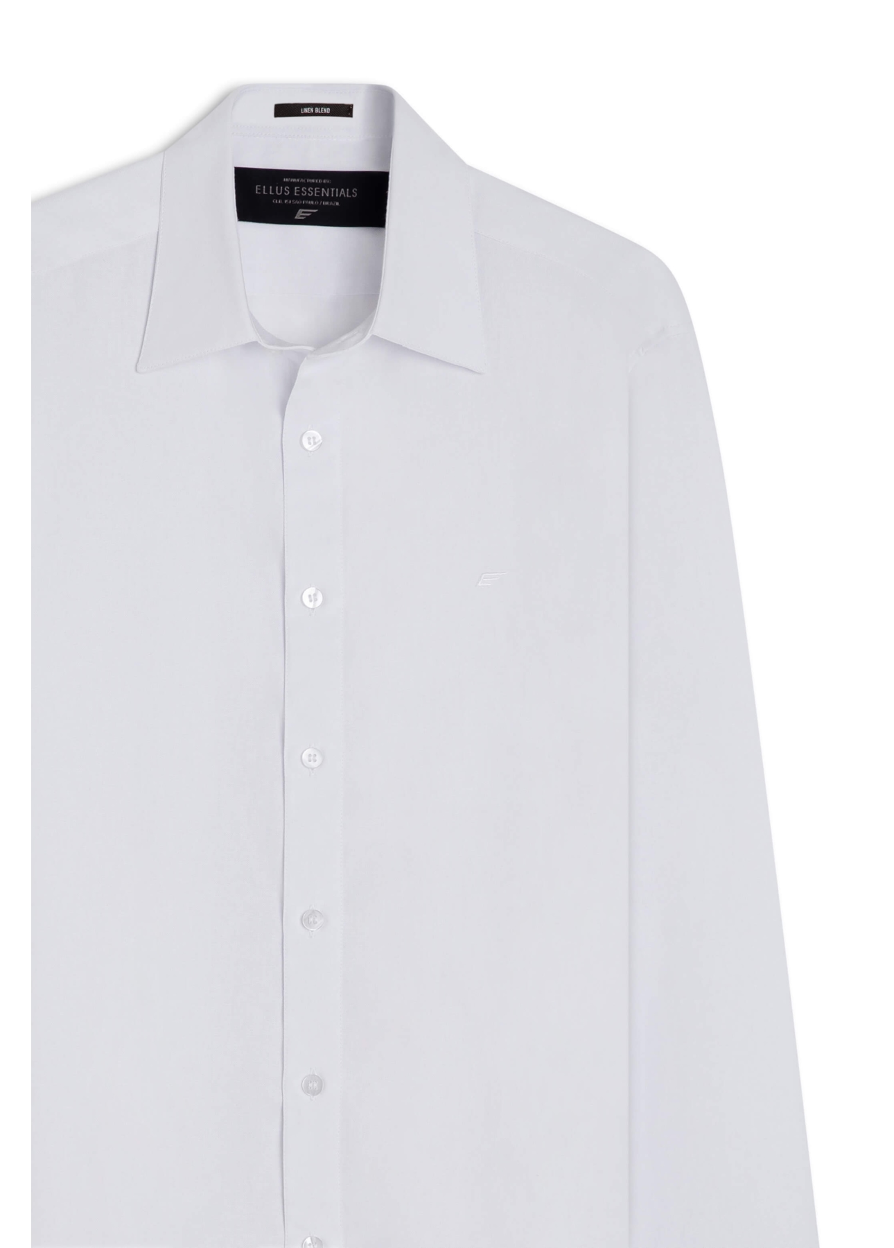 Camisa Oxford Slim New Italian Branco