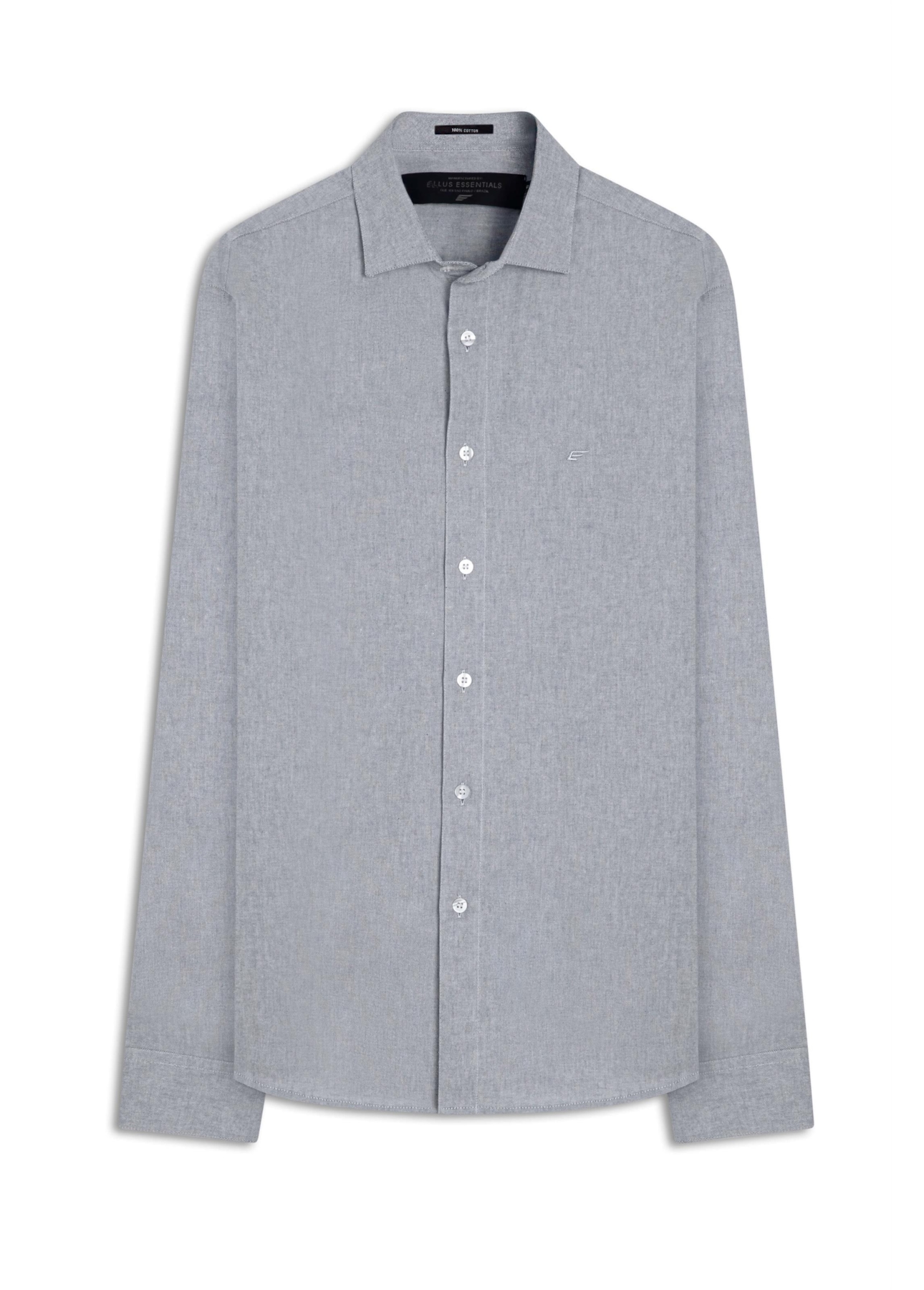 Camisa Oxford Slim New Italian Dark Navy