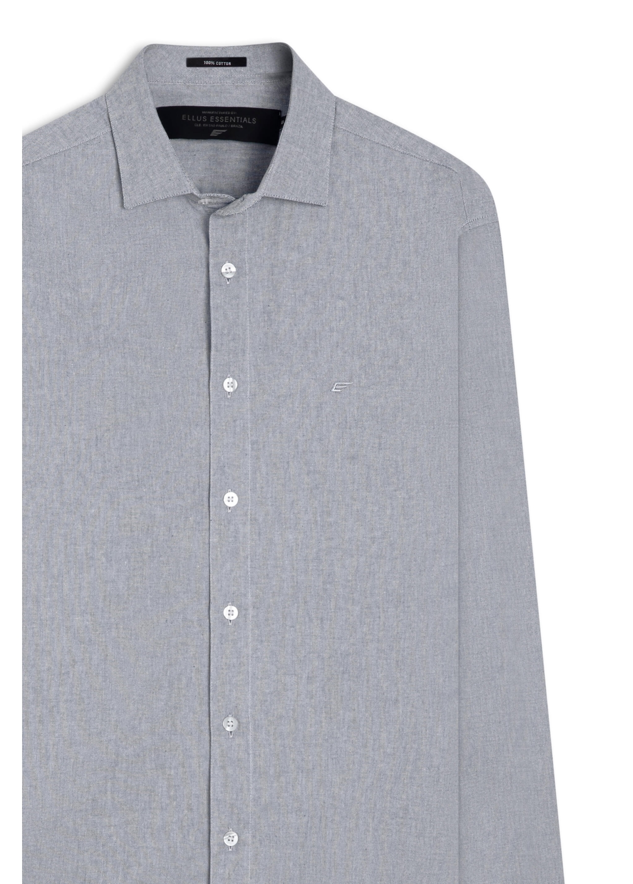 Camisa Oxford Slim New Italian Dark Navy