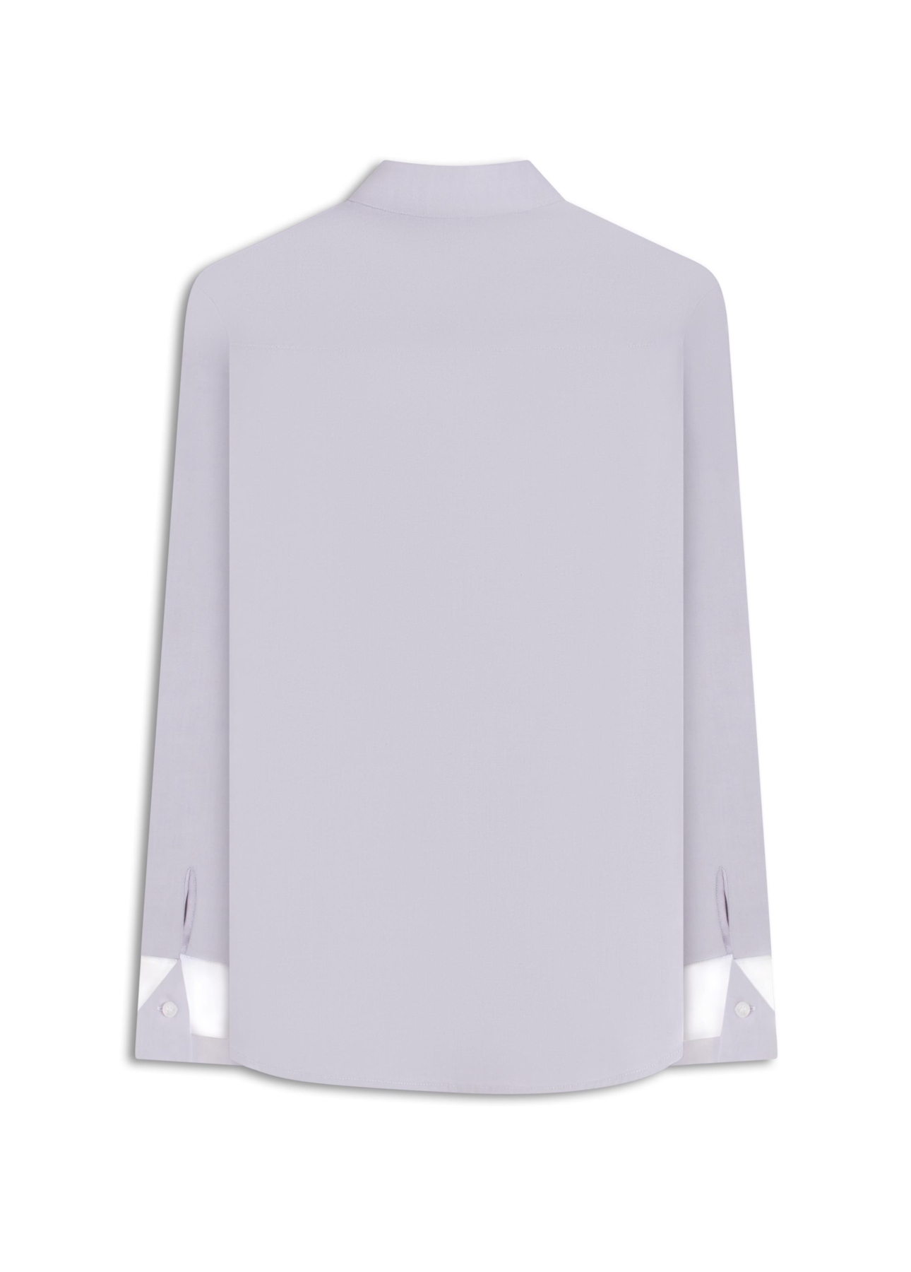 Camisa Oxfordine Classic Xangai Fusioned Cinza Claro