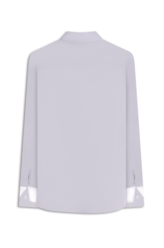 Camisa Oxfordine Classic Xangai Fusioned Cinza Claro