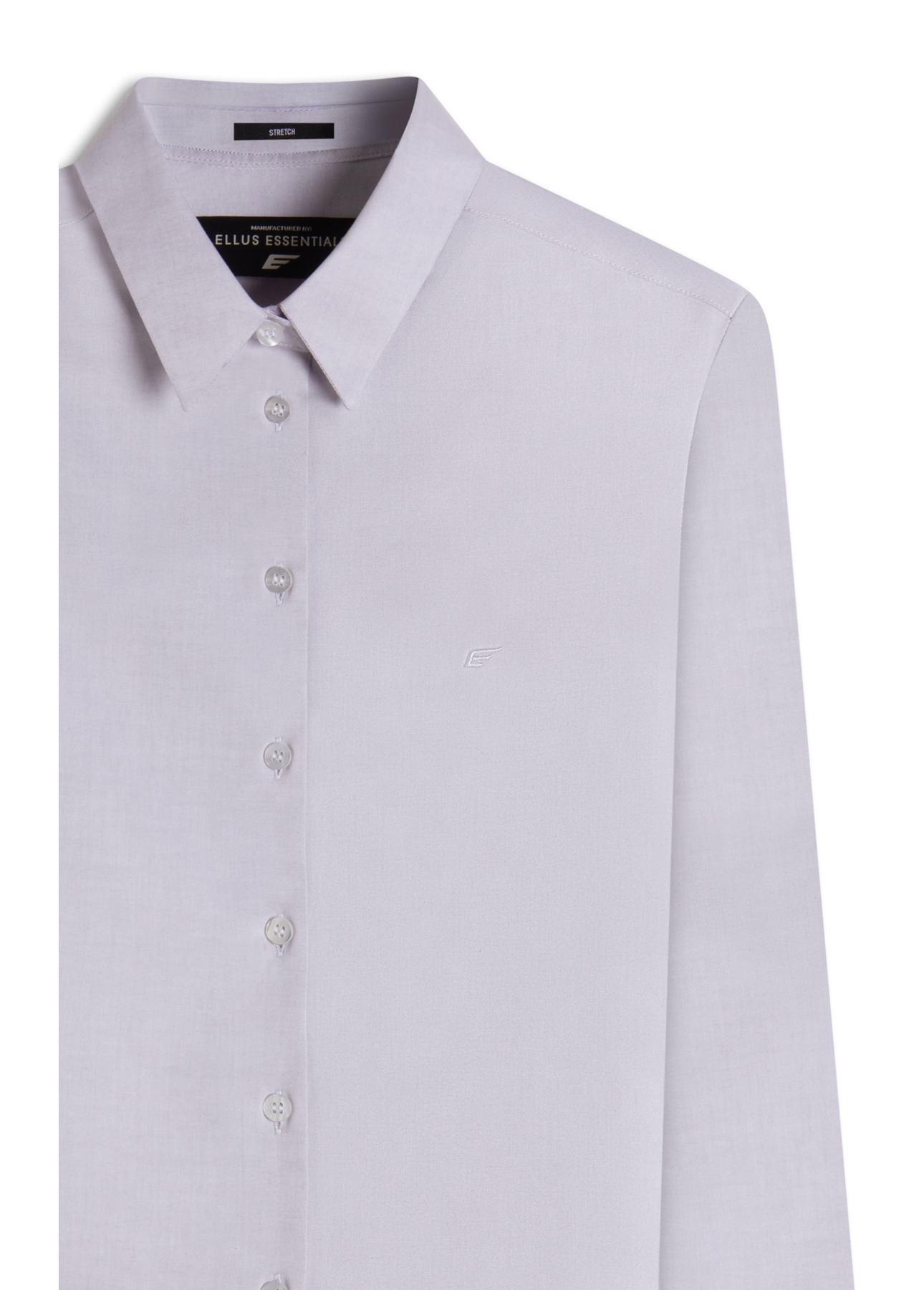 Camisa Oxfordine Classic Xangai Fusioned Cinza Claro