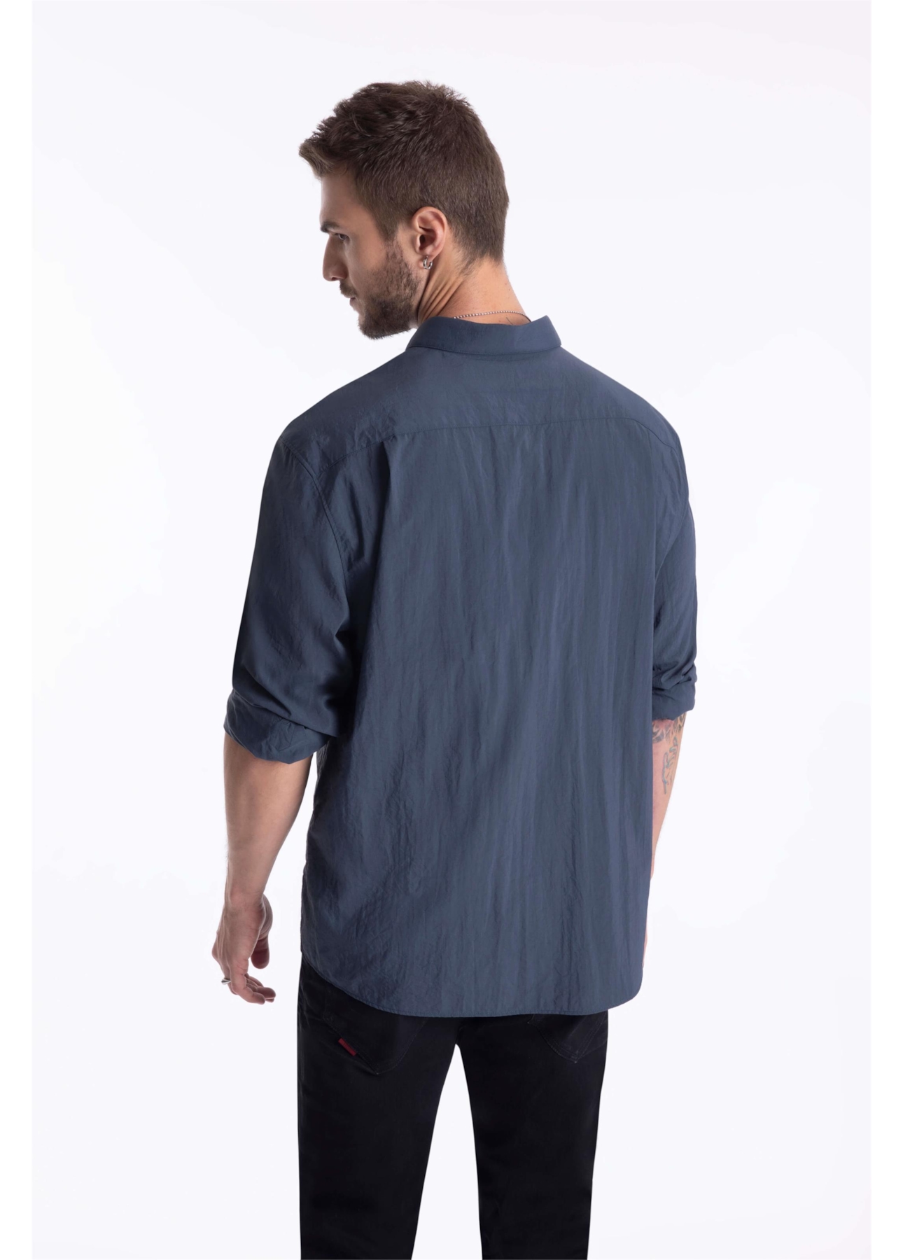 Camisa Poliamida Losse Irish Cinza