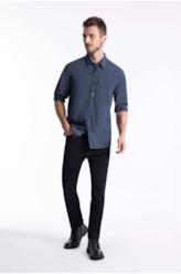 Camisa Poliamida Losse Irish Cinza