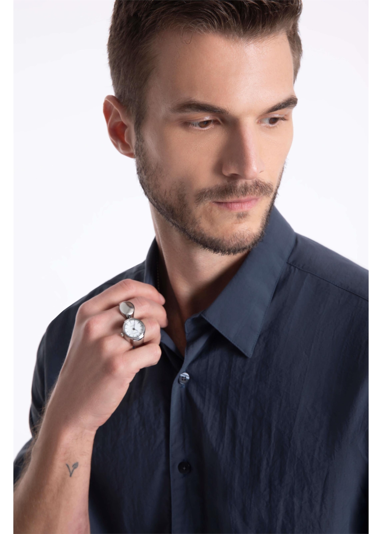 Camisa Poliamida Losse Irish Cinza