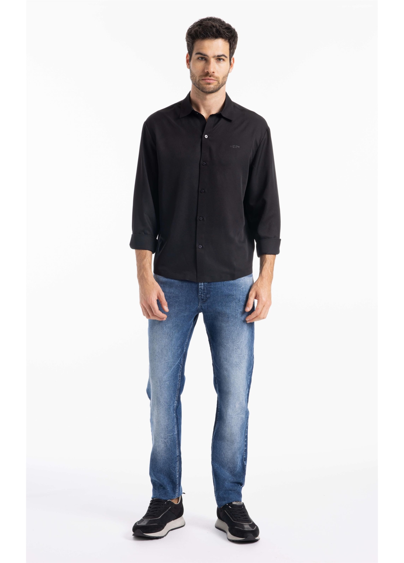 Camisa Politech Classic Fusioned Preto