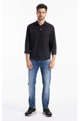 Camisa Politech Classic Fusioned Preto