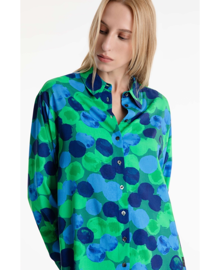 Camisa Polkadot Oversized Padrao 4