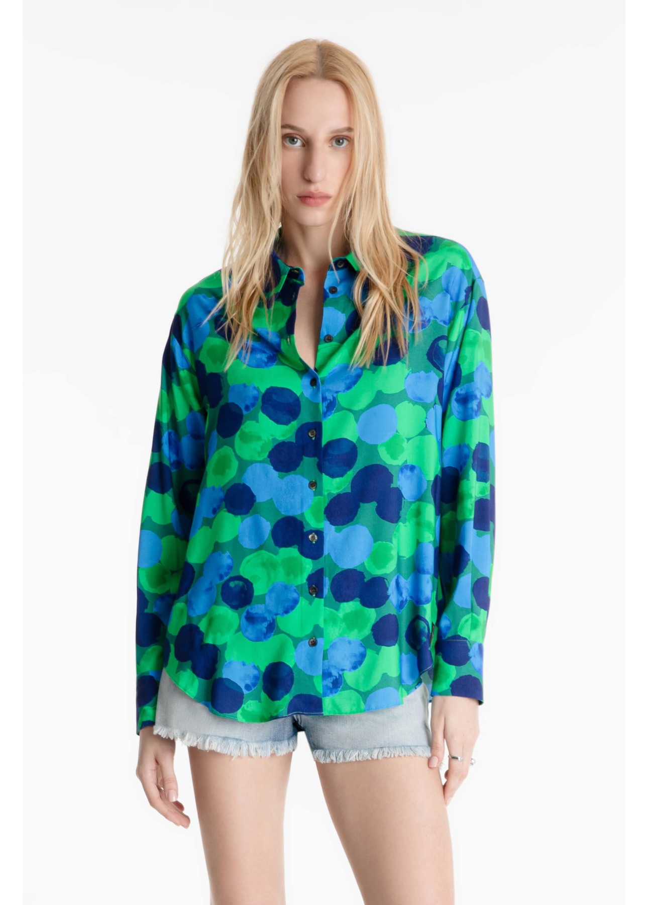 Camisa Polkadot Oversized Padrao 4