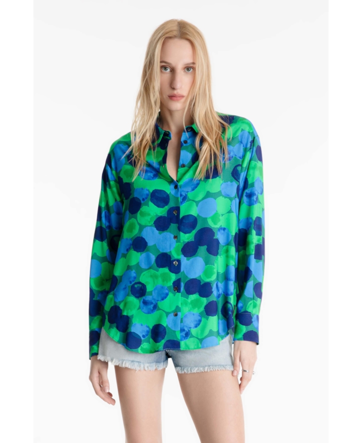 Camisa Polkadot Oversized Padrao 4