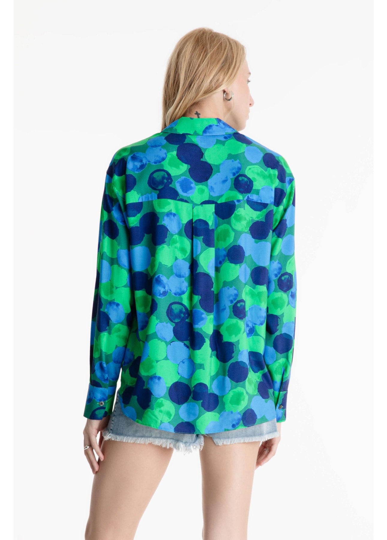 Camisa Polkadot Oversized Padrao 4