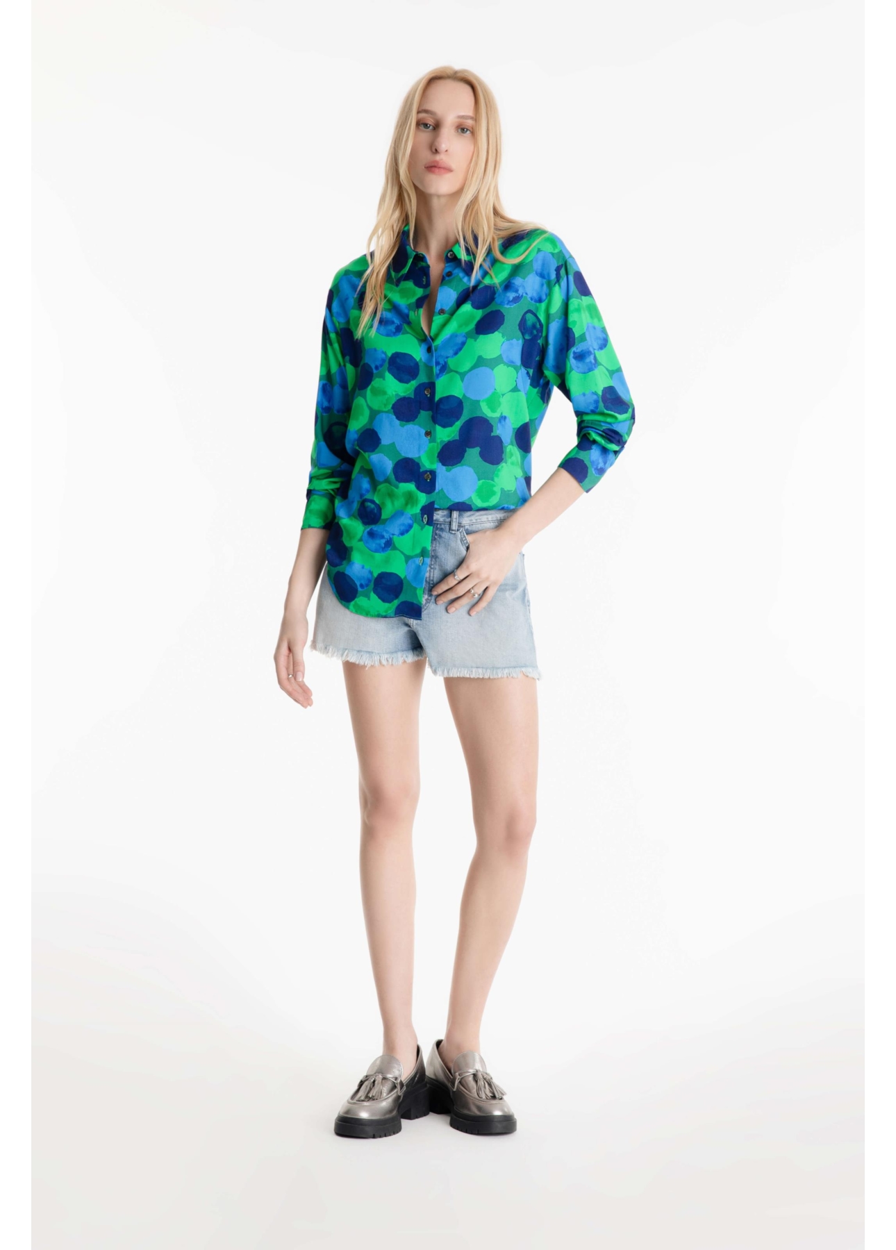 Camisa Polkadot Oversized Padrao 4