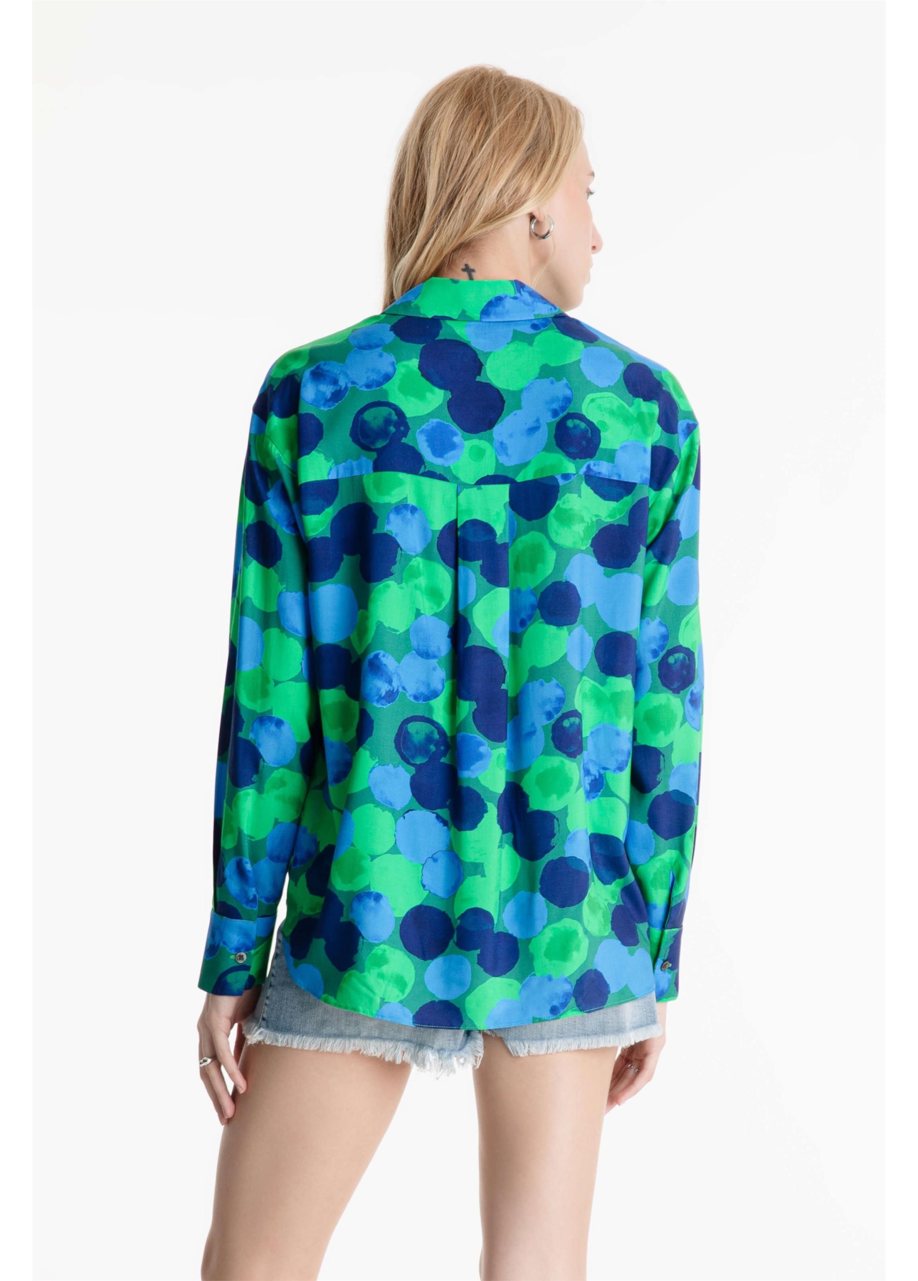 Camisa Polkadot Oversized Padrao 4