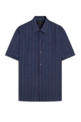 Camisa Puro Linho Bright Marinho