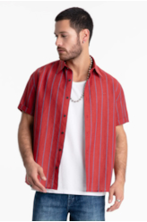 Camisa Puro Linho Bright Marinho
