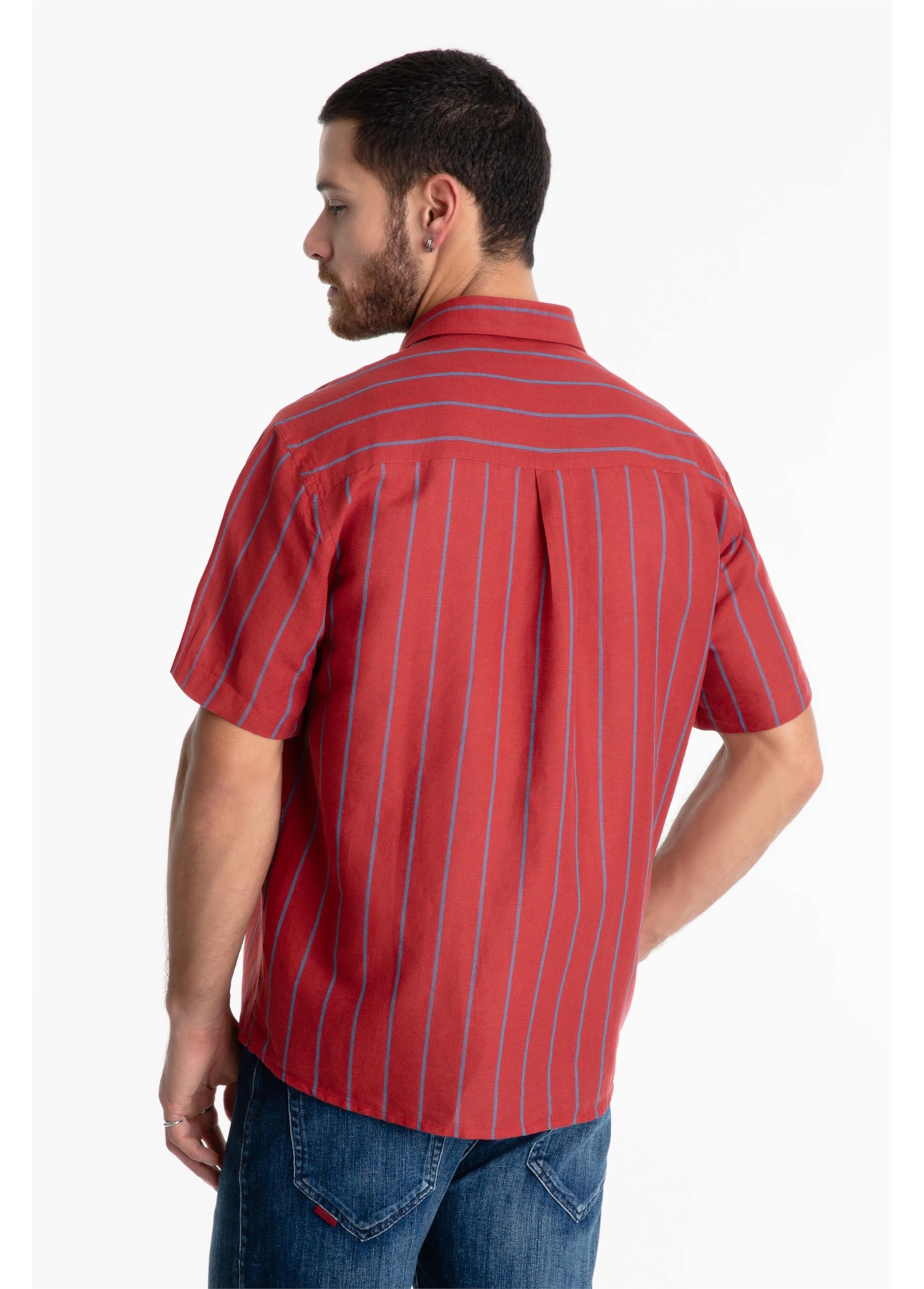 Camisa Puro Linho Bright Marinho