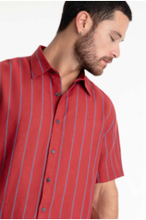 Camisa Puro Linho Bright Marinho