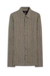 Camisa Puro Linho Dark Caqui