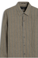 Camisa Puro Linho Dark Caqui
