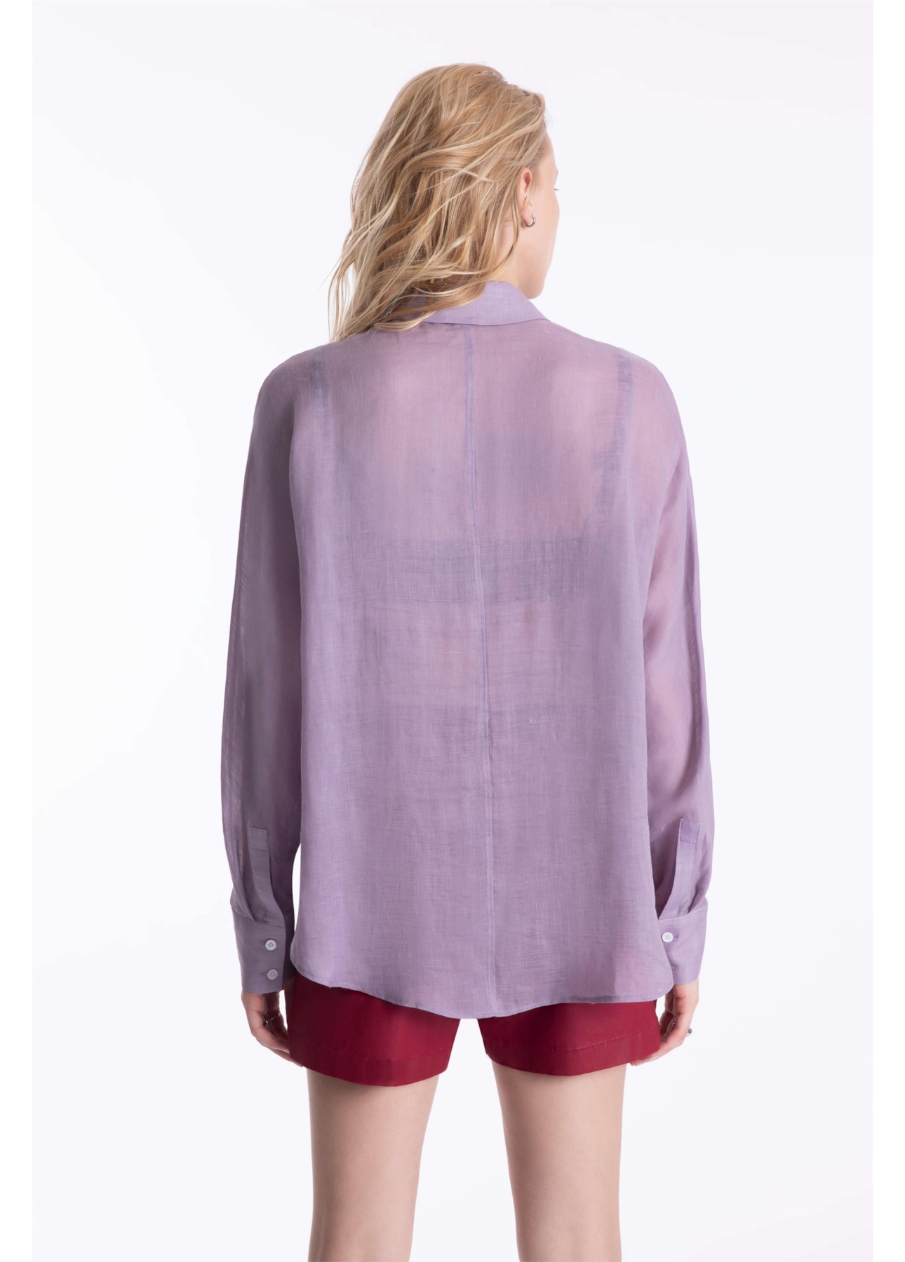 Camisa Rami Sleeve Over Rosa Dusty
