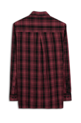 Camisa Rome Check Pocket 2nd Floor Vermelho