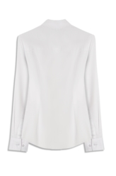 Camisa Satin Ly Slim Xangai Fusioned Branco