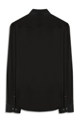 Camisa Satin Slim New Italian Preto