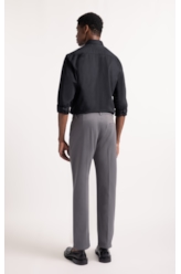 Camisa Satin Slim New Italian Preto