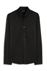 Camisa Satin Slim New Italian Preto