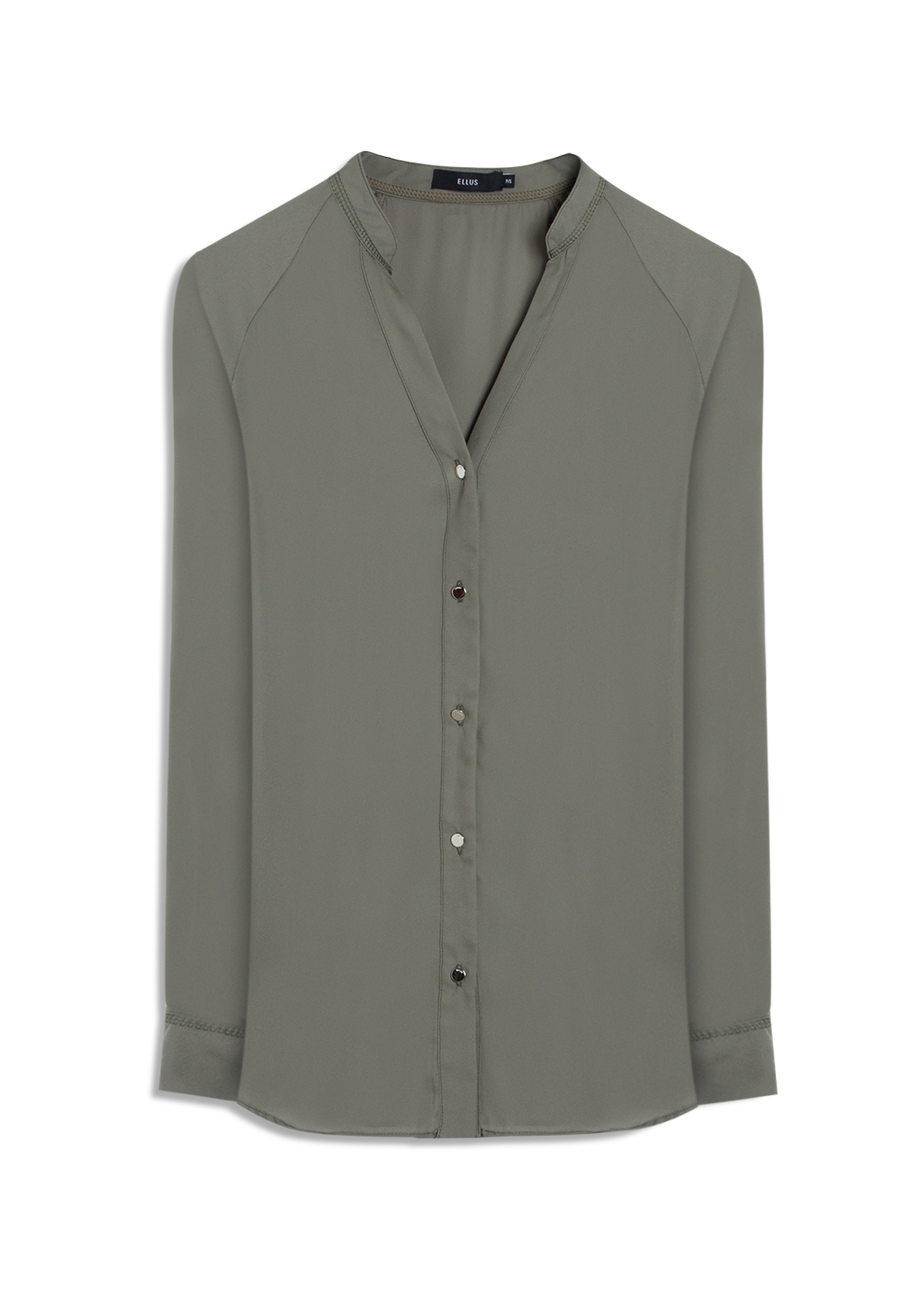 Camisa Segal Buttons Beringela