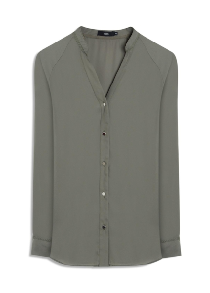 Camisa Segal Buttons Beringela