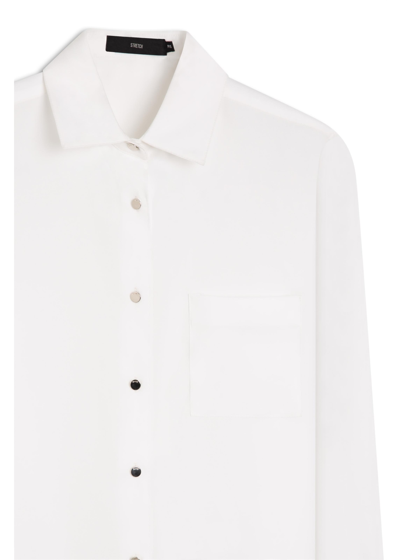 Camisa Segal Buttons Ellus Branco