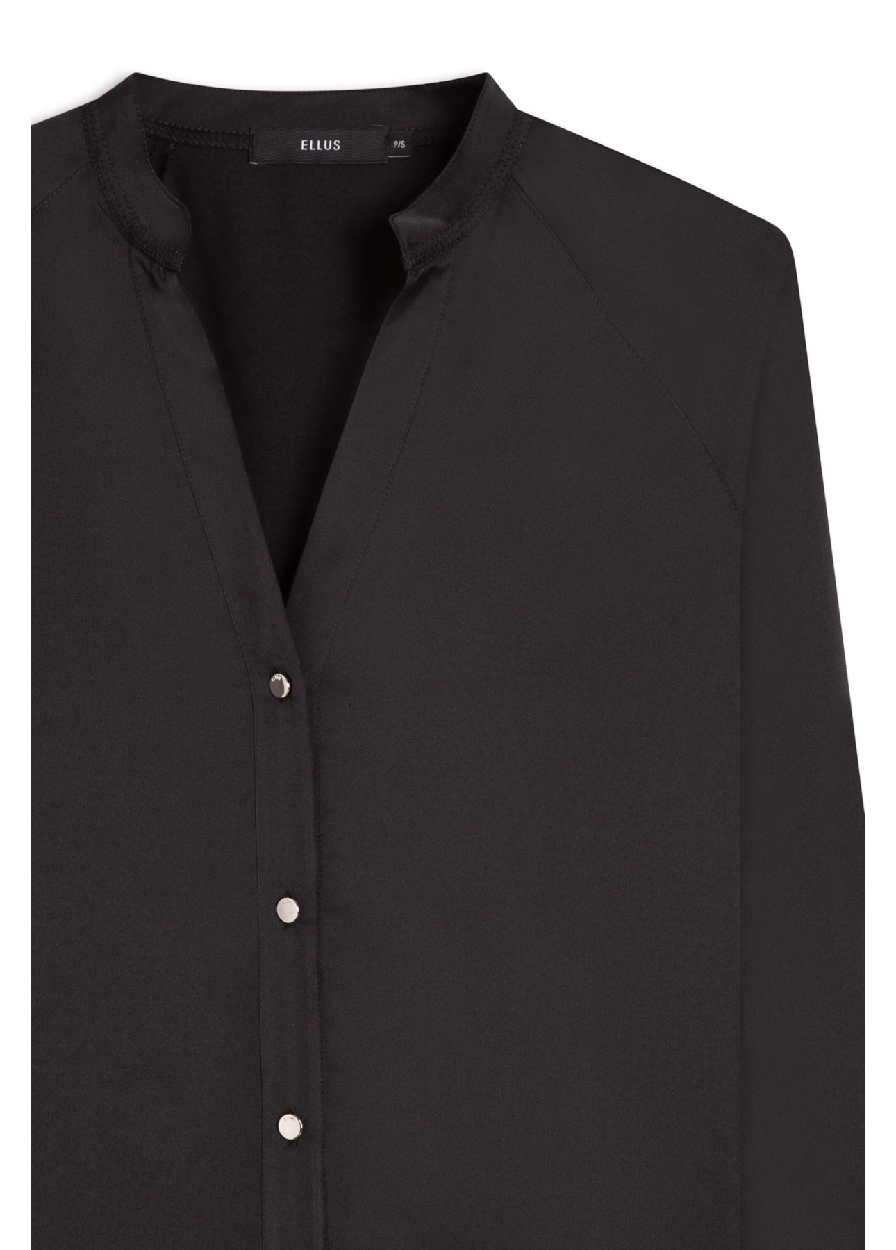 Camisa Segal Buttons Preto