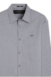 Camisa Slim Anatomic Cinza