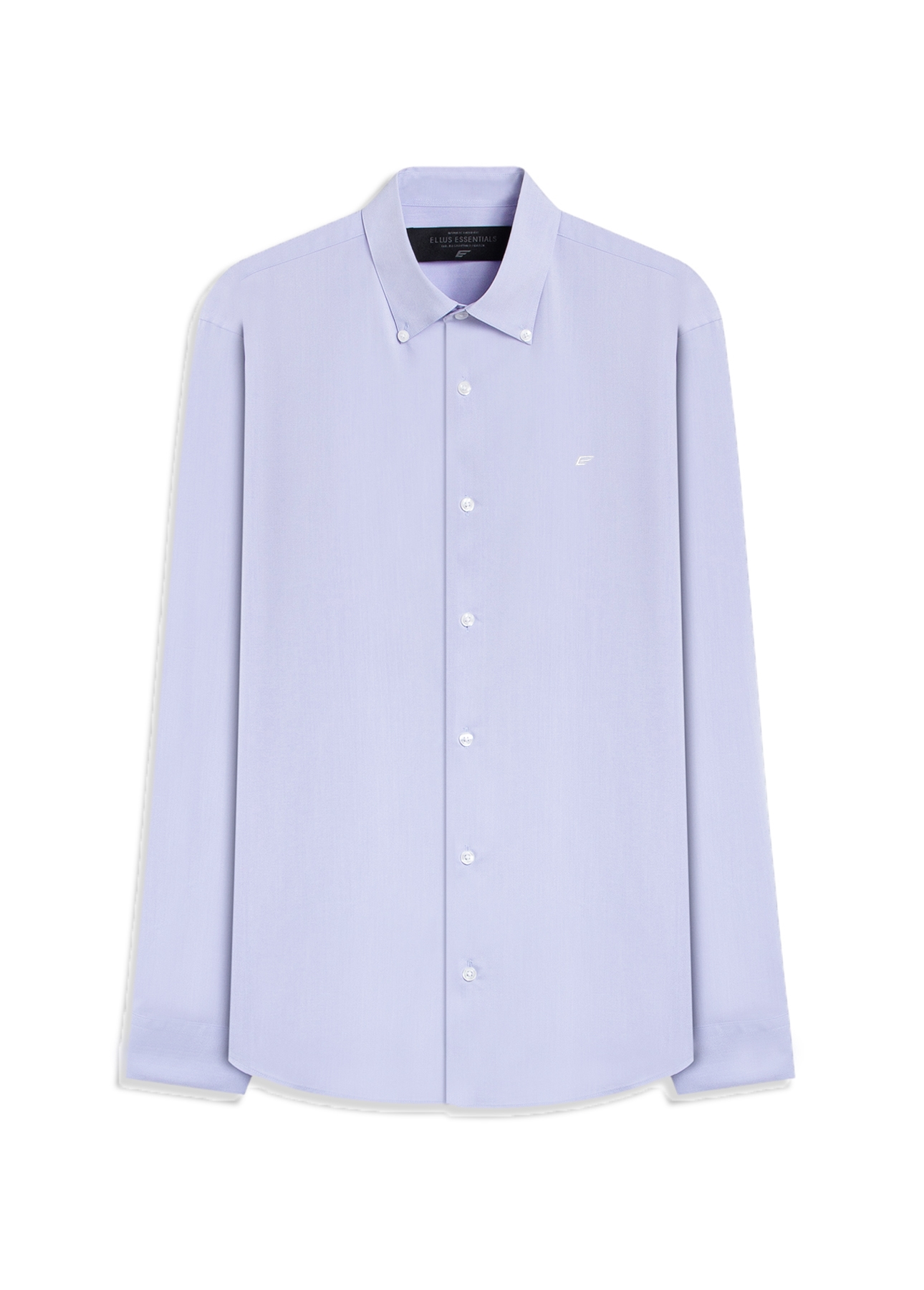 Camisa Slim Button Down Azul Pervante