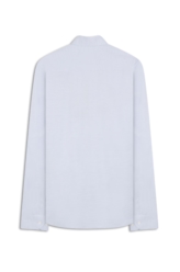 Camisa Slim Xangai Azul Seco