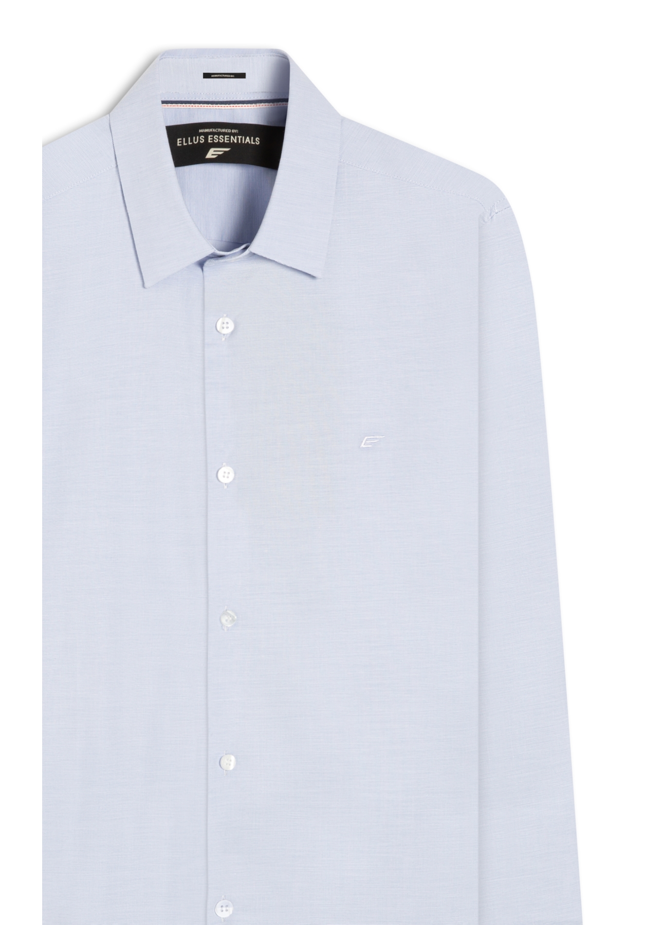 Camisa Slim Xangai Azul Seco