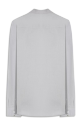 Camisa Slim Xangai Cinza Claro