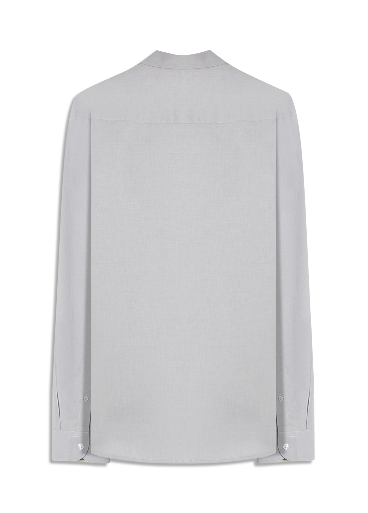 Camisa Slim Xangai Cinza Claro