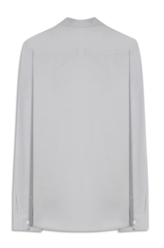 Camisa Slim Xangai Cinza Claro