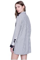 Camisa Stripes Scream 2nd Floor Preto